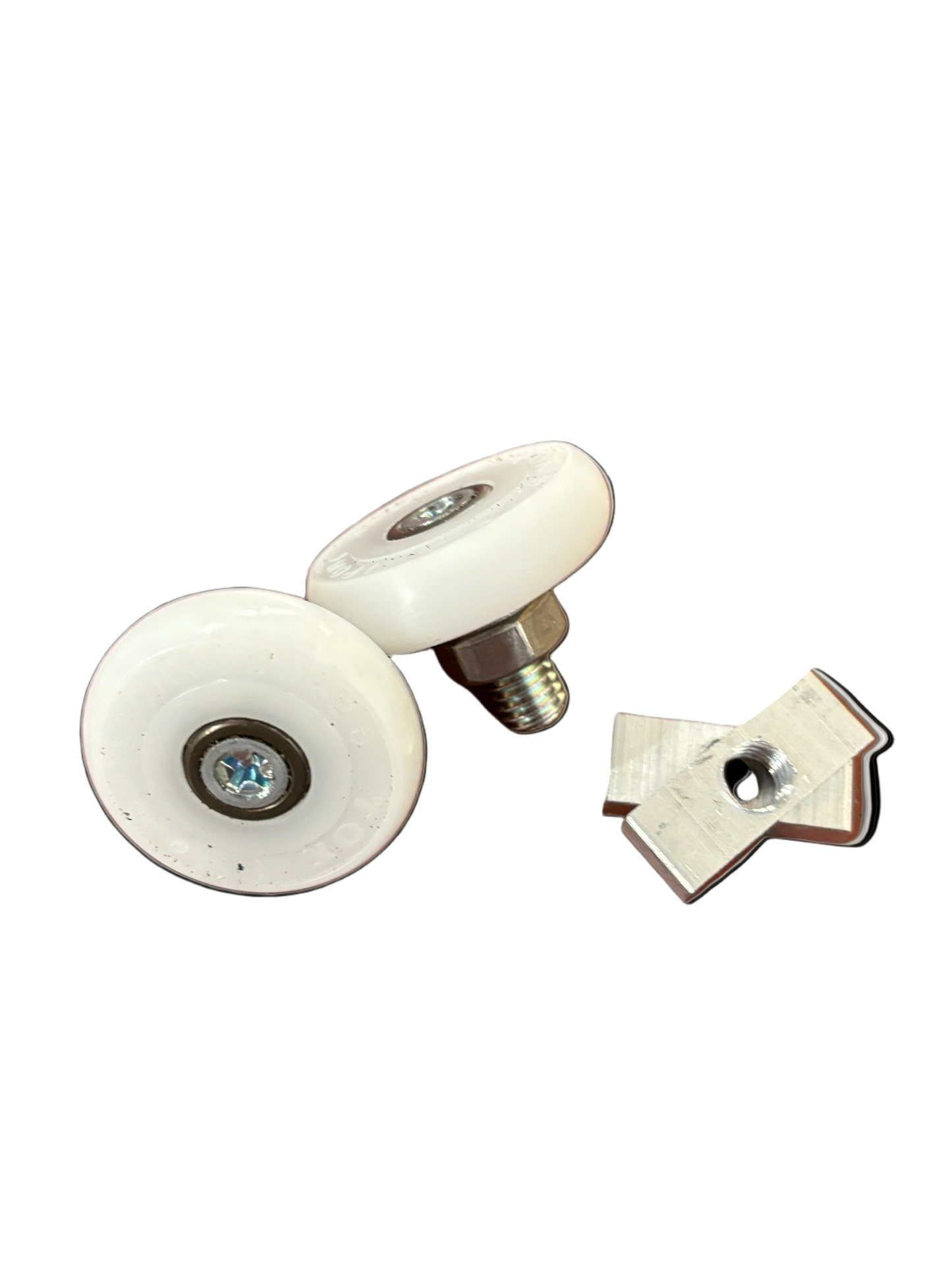 vervanginswieltjes voor muggenschuifraam (set van 2)